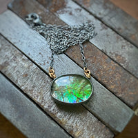 Ammolite Doublet Necklace